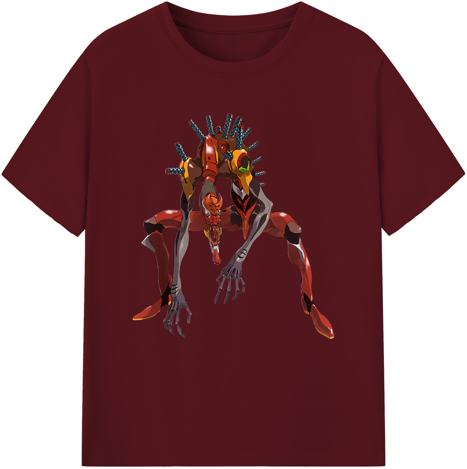（画像用） EVA 新世紀エヴァンゲリオン 綿100％半袖Tシャツ（フロントプリント）
